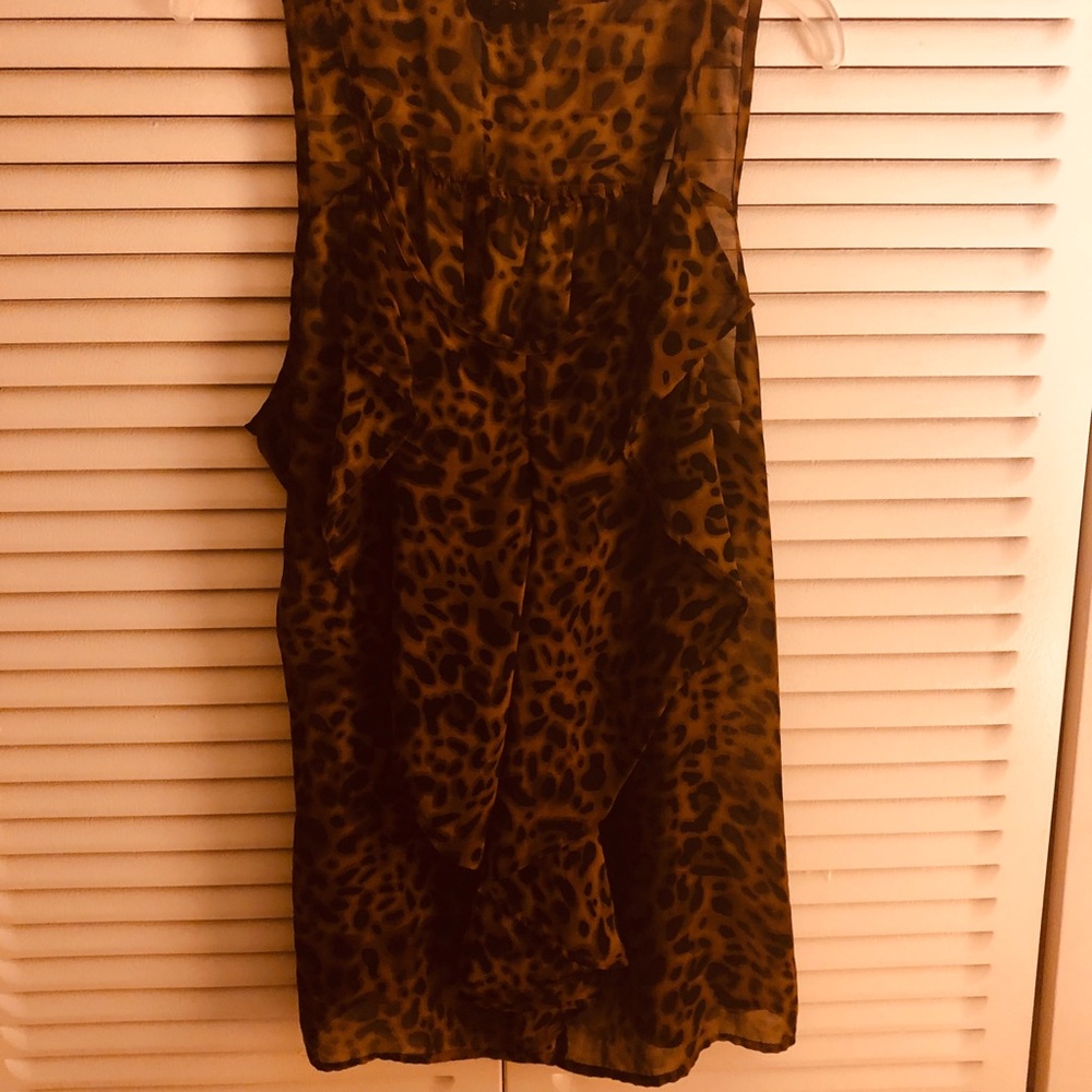 Cheetah print top